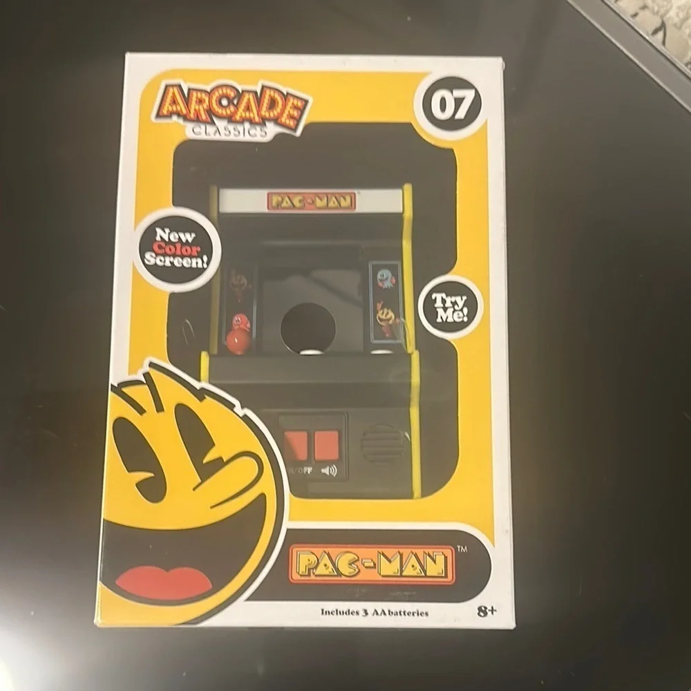 Arcade Classics PAC man hand held arcade game NIB